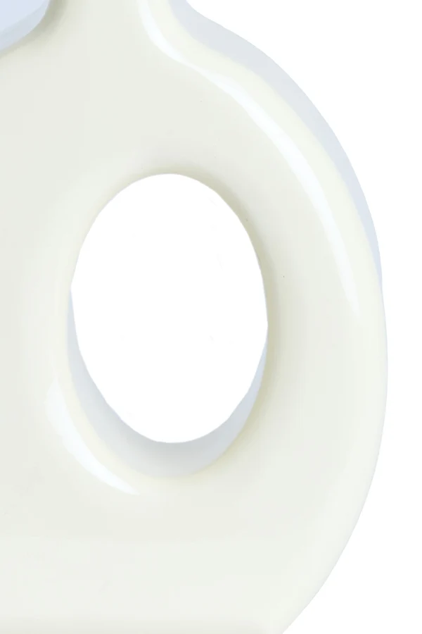 Lamp base 23,5x12x42,5 cm KANTI shiny cream