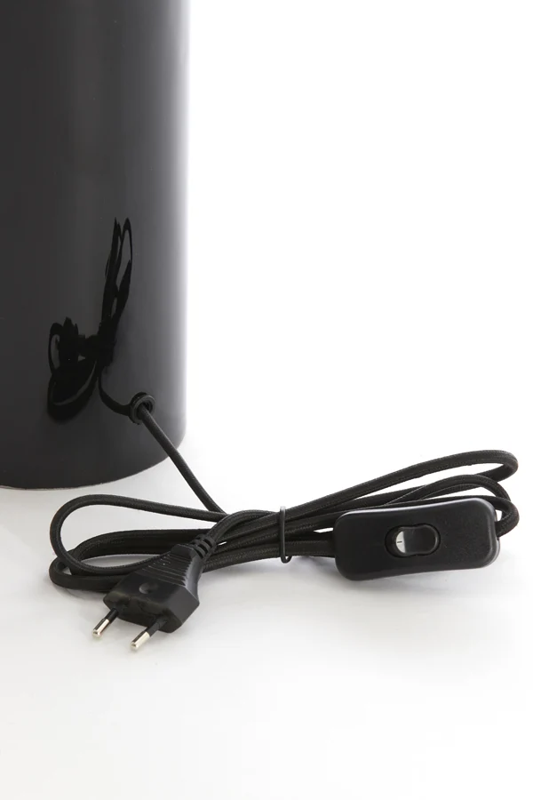 Lamp base 22x40 cm PETCH shiny black