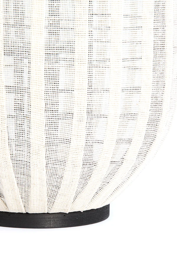 Hurricane 26x36 cm DEZULO linen natural+black wood