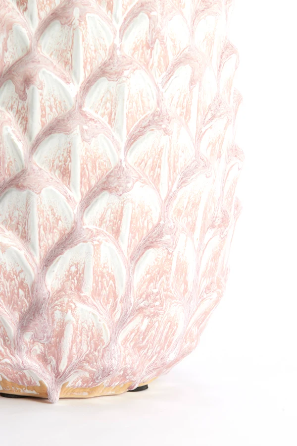 Ornament 29x55,5 cm NANASI ceramics light pink
