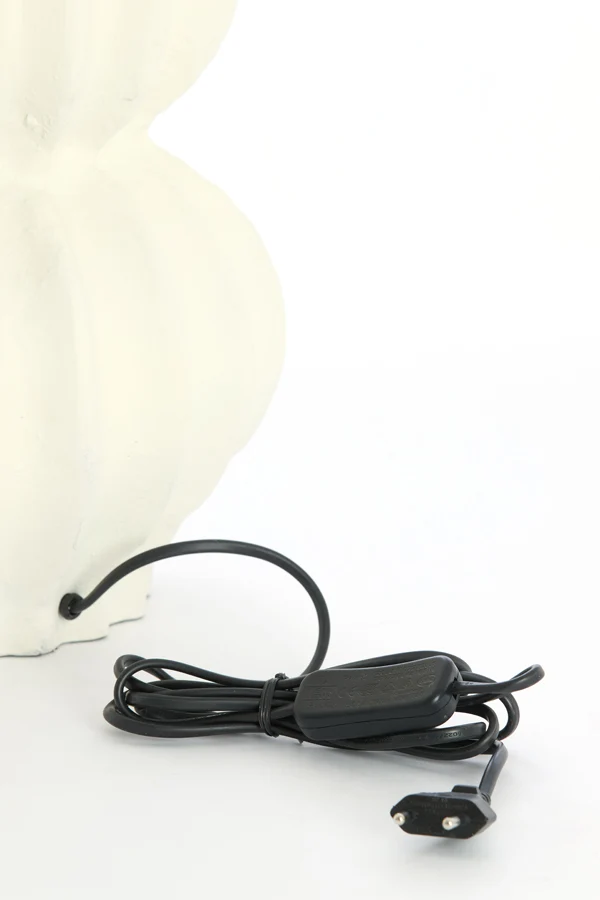 Lamp base 32x30x38 cm KELIAN cream
