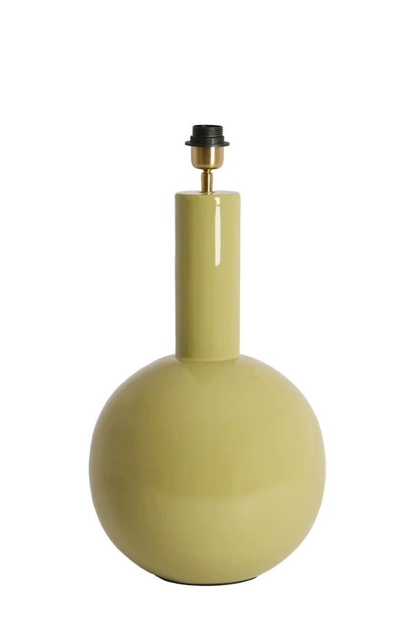 Lamp base 31x53 cm BENAO shiny olive green