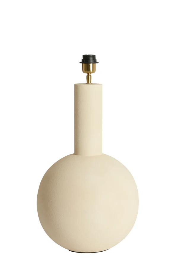 Lamp base 31x53 cm BENAO matt cream