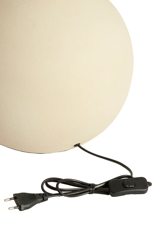 Lamp base 31x53 cm BENAO matt cream