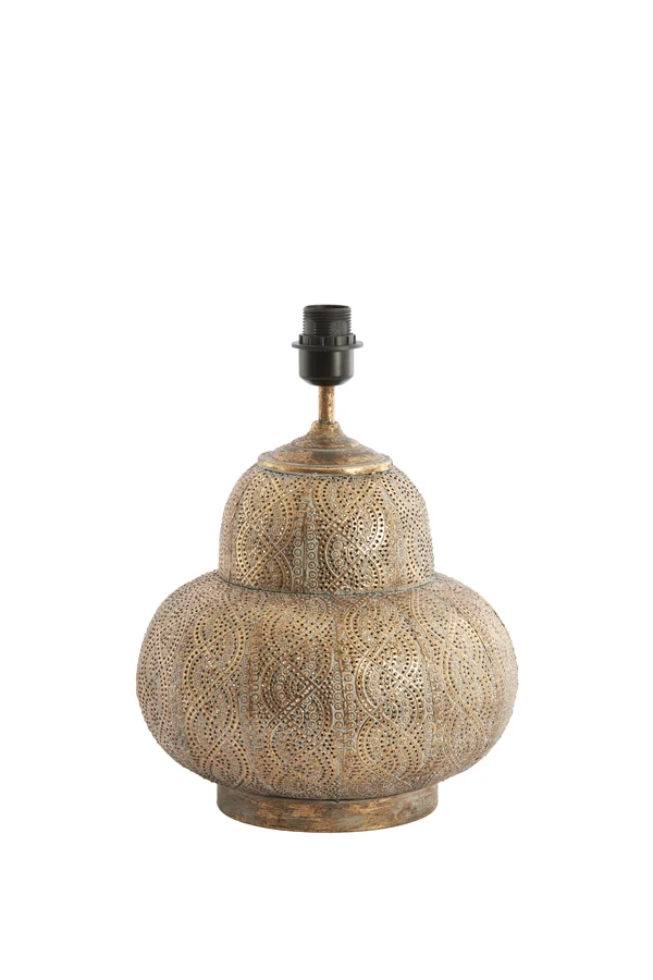 Lamp base 31x41 cm RYOTA brown gold
