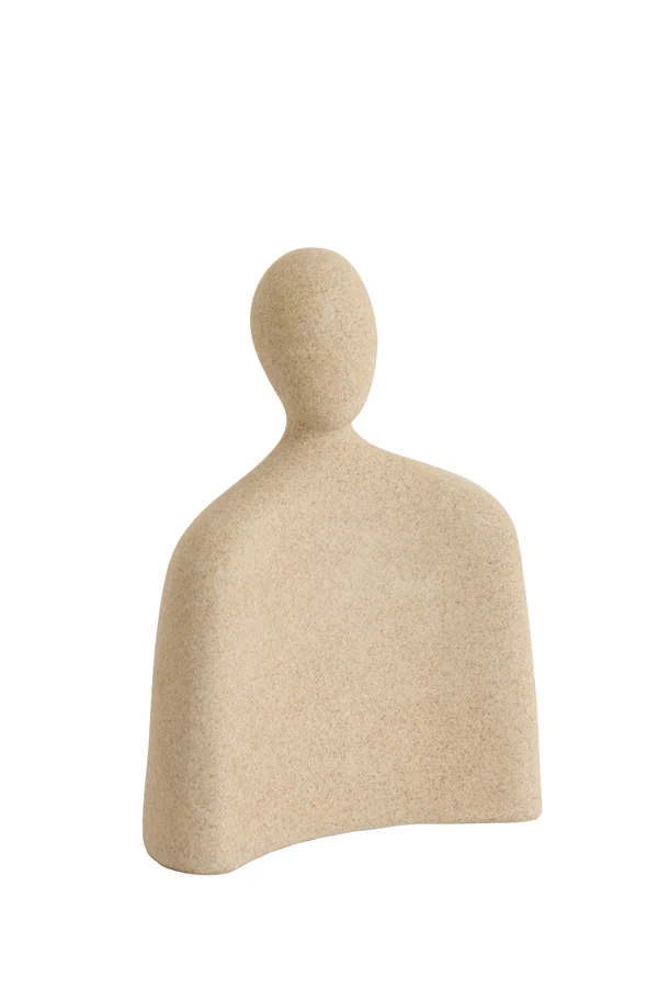 Ornament 20x10,5x27 cm HEAD sand