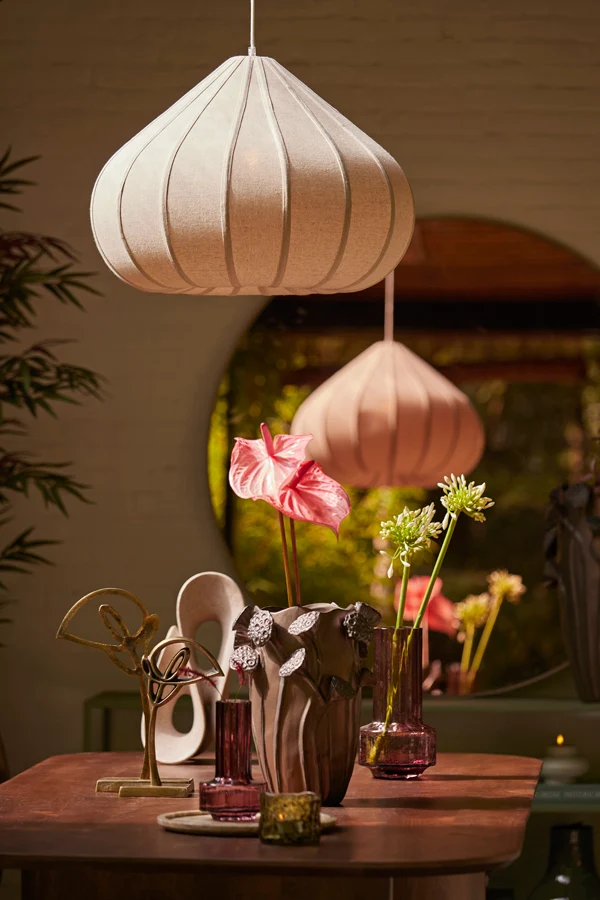 Ornament 20,5x19x39 cm ZAZINA taupe