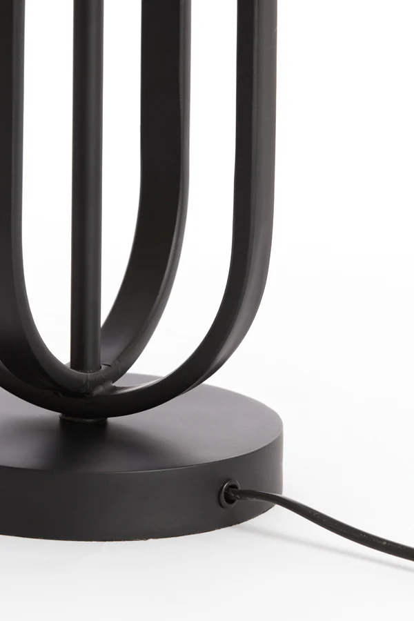 Lamp base 16x55 cm ASTER matt black