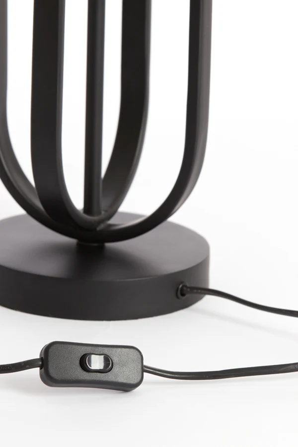 Lamp base 16x55 cm ASTER matt black