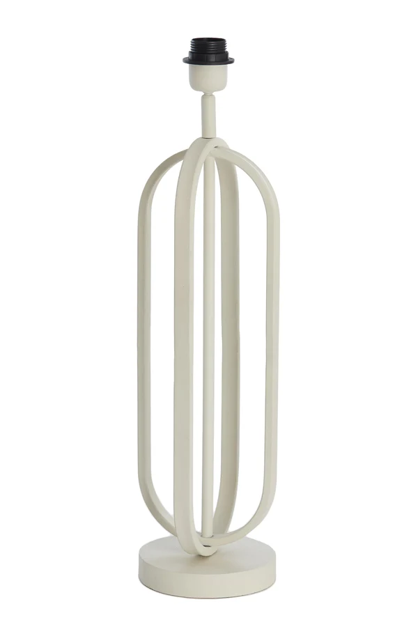 Lamp base 16x55 cm ASTER cream