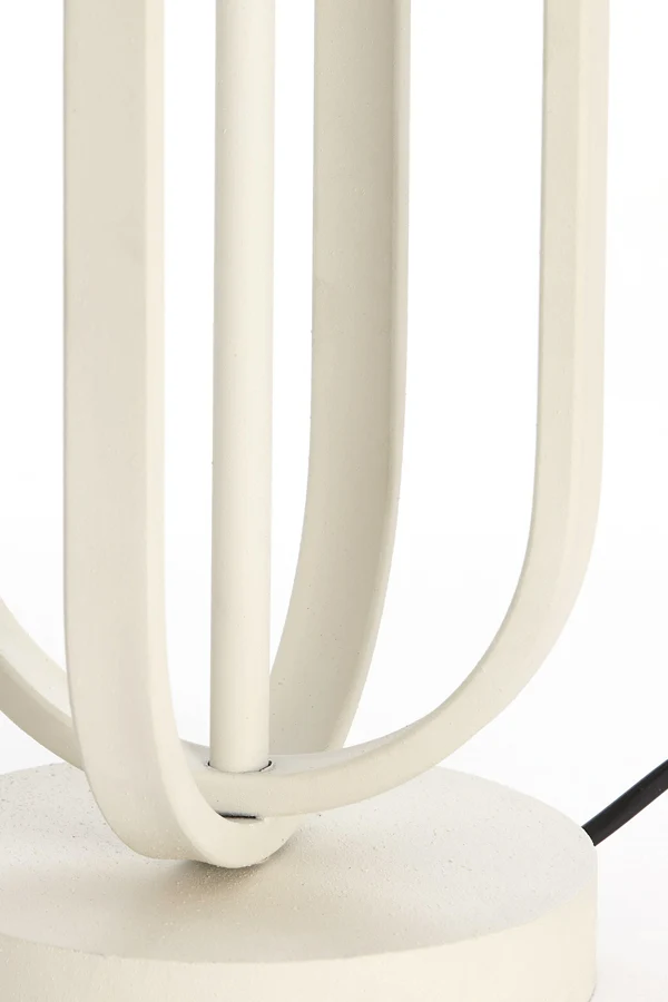 Lamp base 16x55 cm ASTER cream