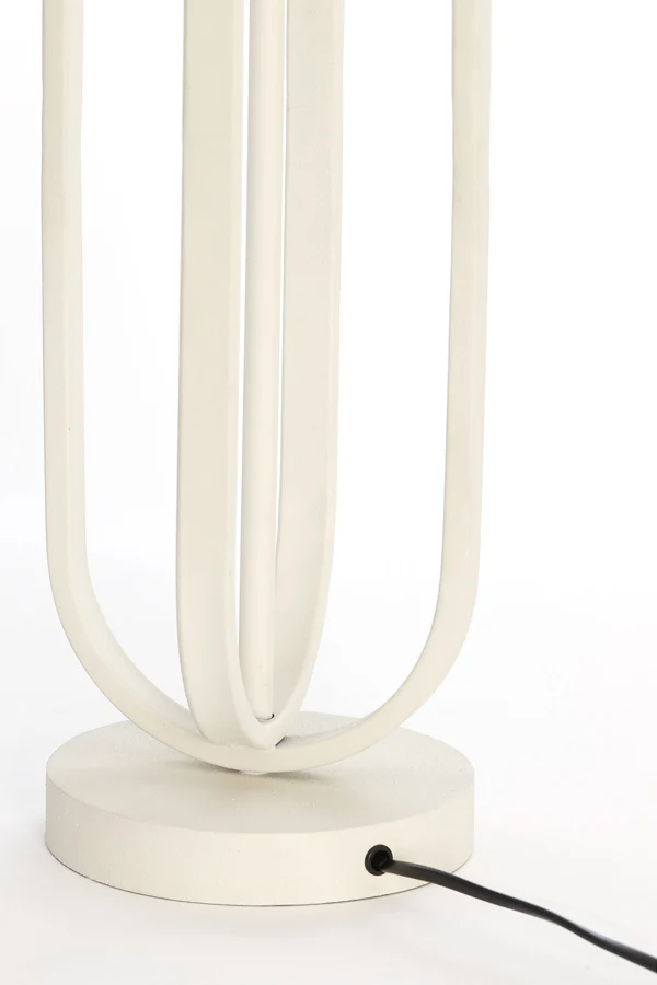Lamp base 16x55 cm ASTER cream