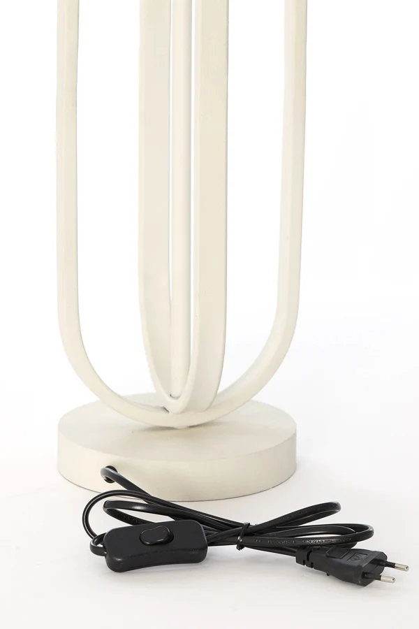 Lamp base 16x55 cm ASTER cream