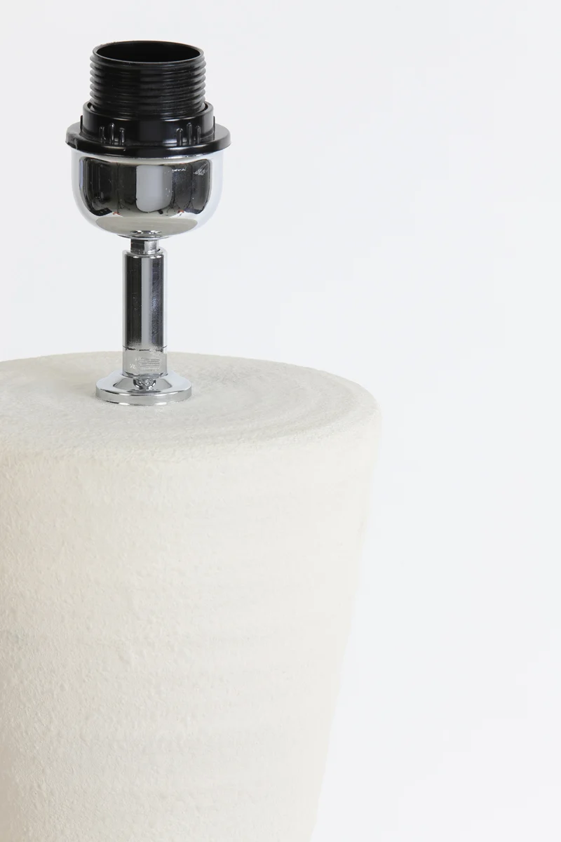 Lamp base 22,5x61 cm AYLA ceramics cream
