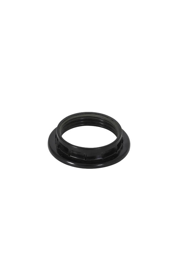 Lampholder rings S/24 6x1,5 cm E27 black