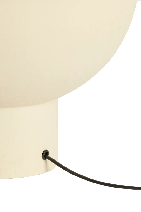 Lamp base 31x25 cm ISMARA matt cream