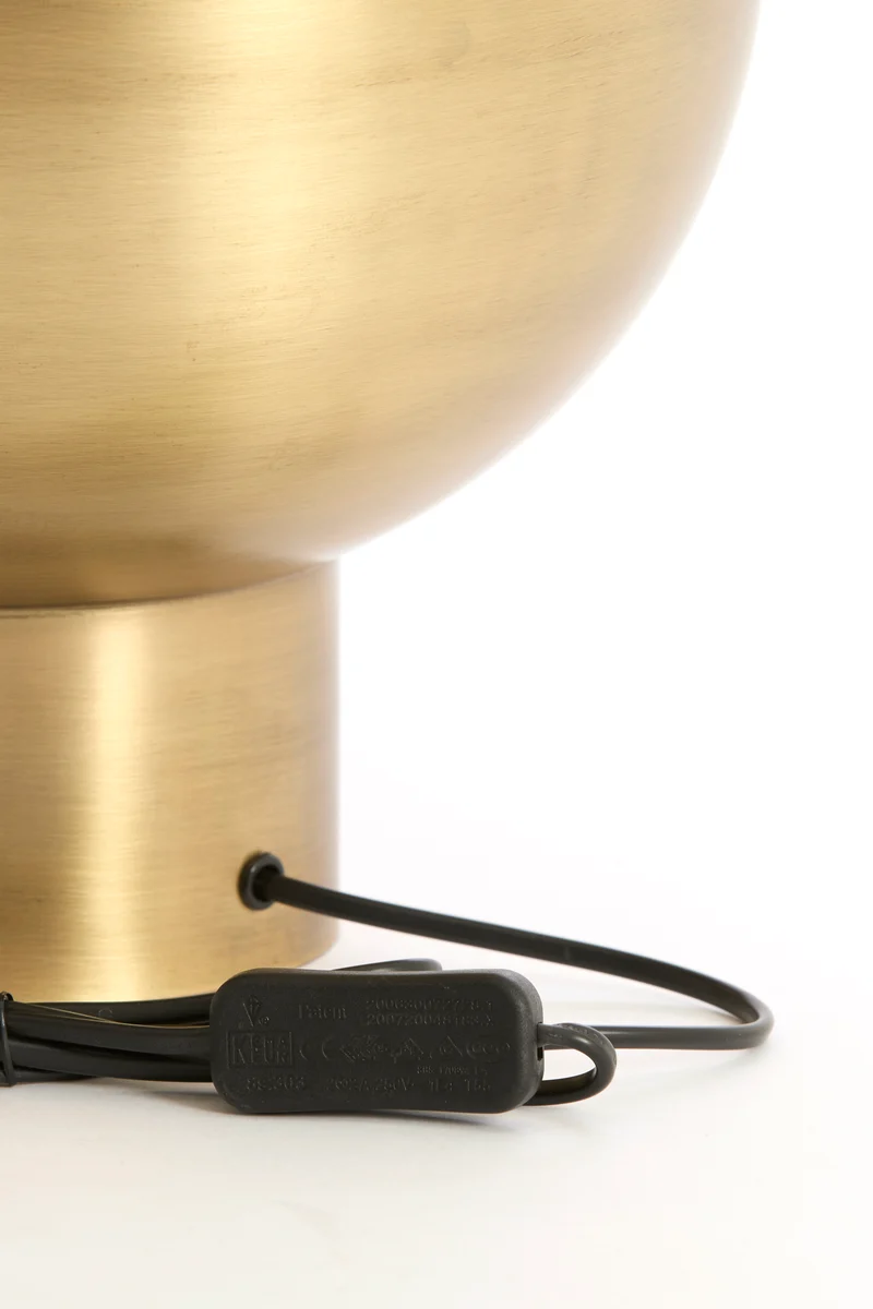 Lamp base 31x25 cm ISMARA antique bronze