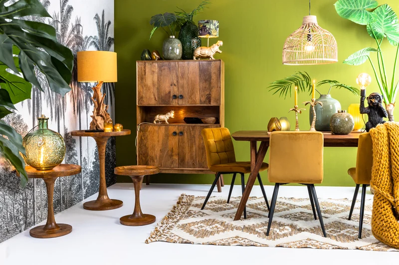 Lamp base 30x63-75 cm ARBANASI wood
