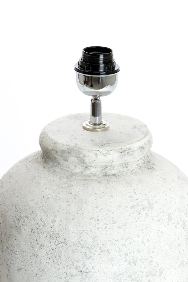 Lamp base 30x55 cm VESUVIUS light grey