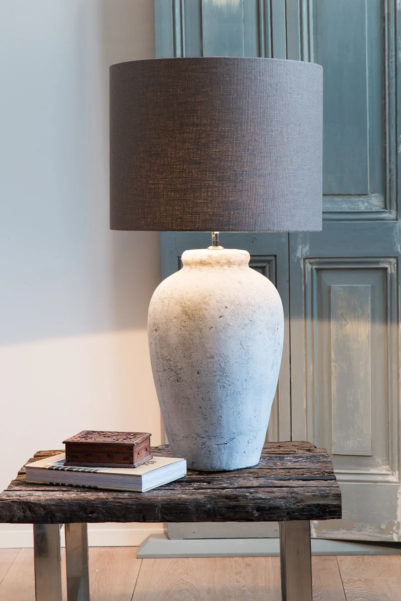 Lamp base 30x55 cm VESUVIUS light grey