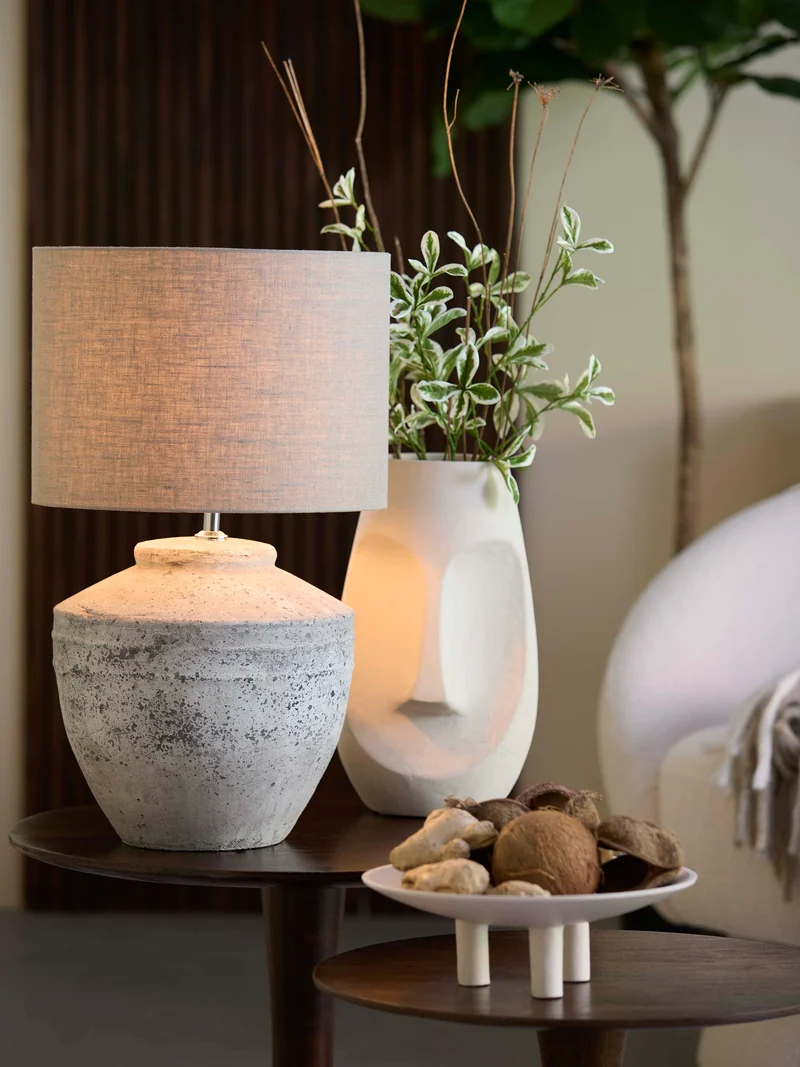 Lamp base 30x40 cm TOBA large antique grey