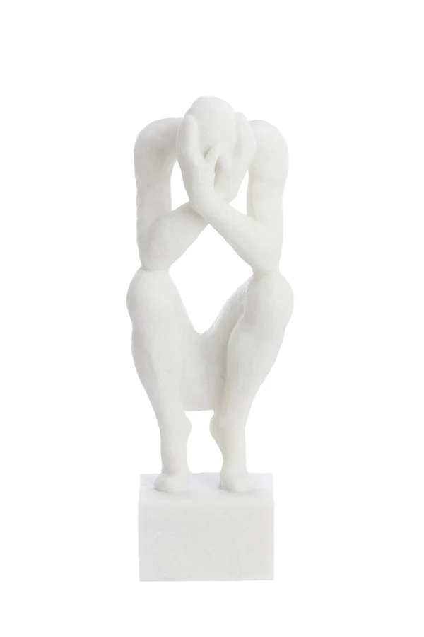 Ornament 19x16x47 cm LOVINAC cream