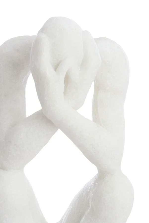 Ornament 19x16x47 cm LOVINAC cream