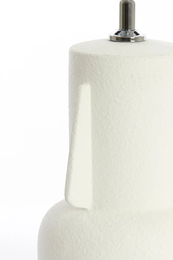 Lamp base 16x37,5 cm MATARAM ceramics white