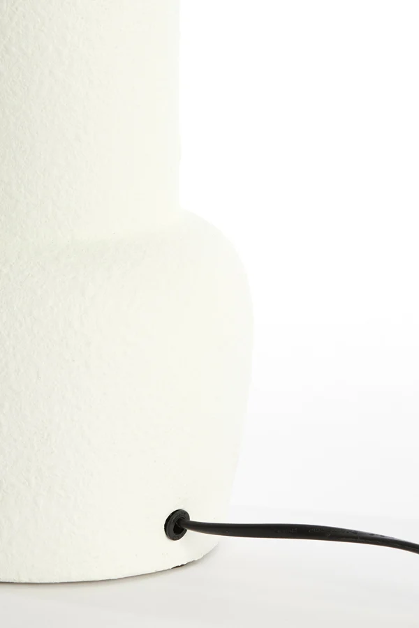 Lamp base 16x37,5 cm MATARAM ceramics white