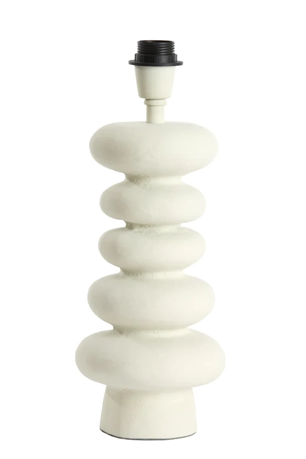 Lamp base 16x35 cm OLONA cream