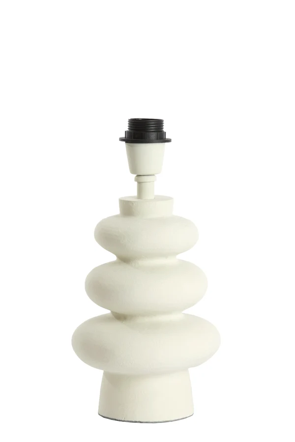 Lamp base 16x27 cm OLONA cream
