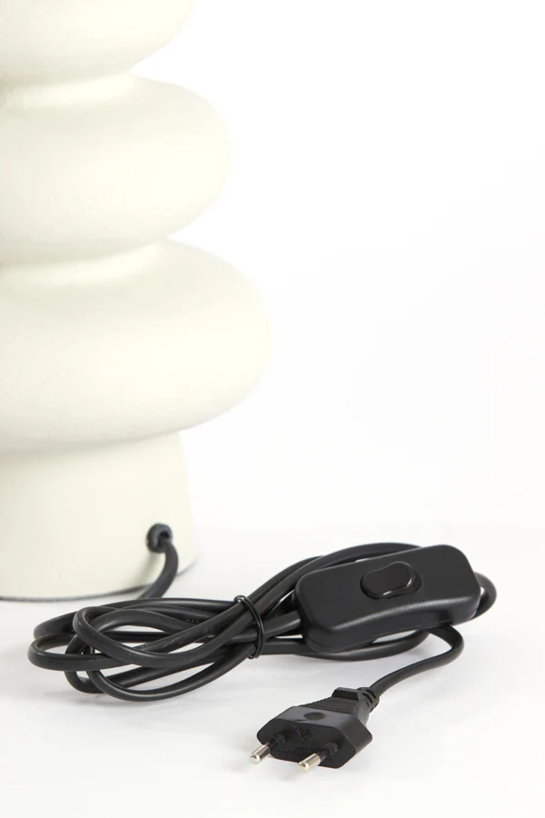 Lamp base 16x27 cm OLONA cream