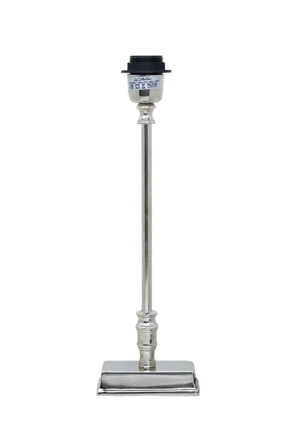 Lamp base 12x6x35 cm MEHDI nickel