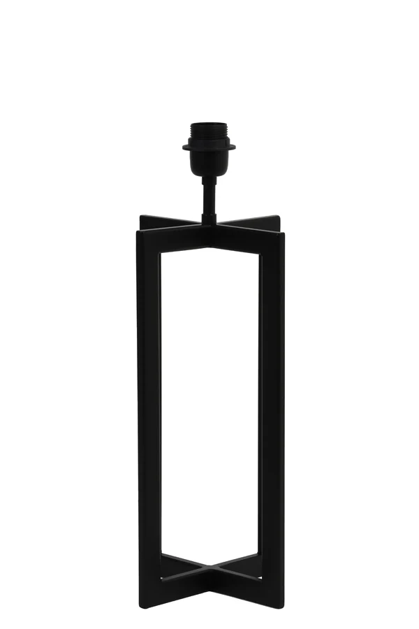 Lamp base 21x21x46 cm MACE matt black