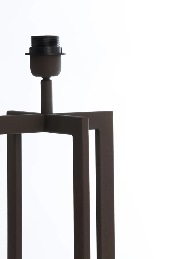 Lamp base 21x21x46 cm MACE brown