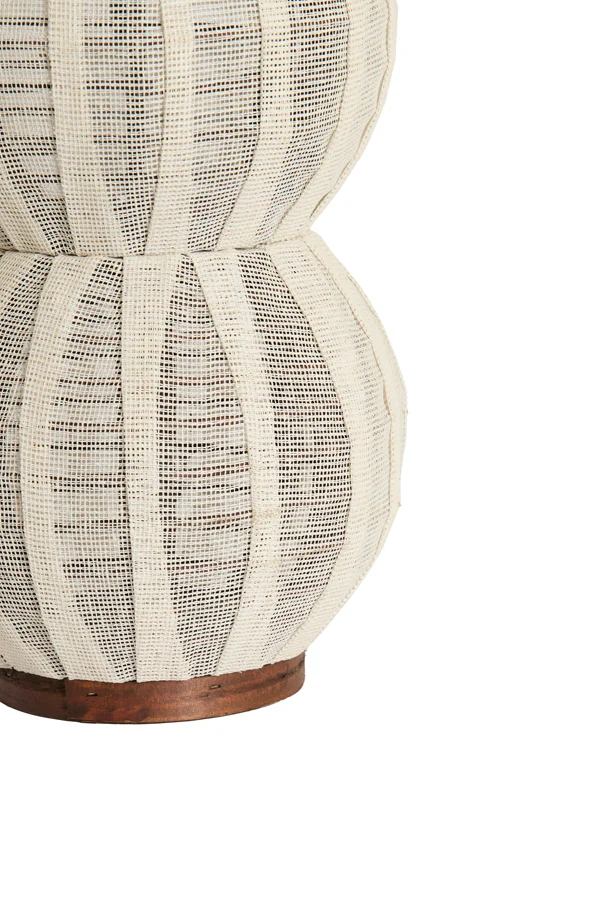 Hurricane 23x48 cm ARBORE linen brown+wood dark brown