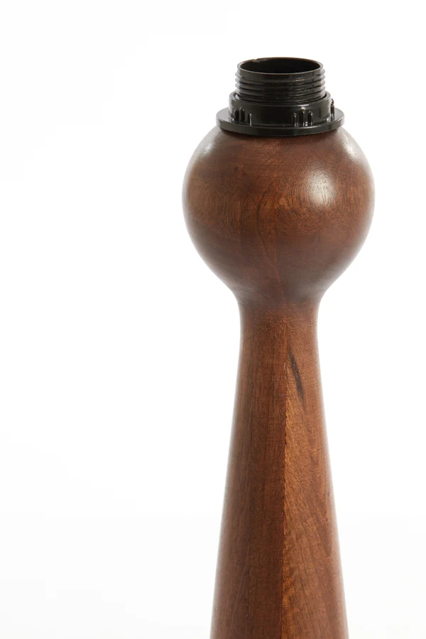 Lamp base 9x40 cm FESTINA wood russet