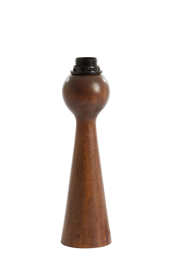 Lamp base 9x33 cm FESTINA wood russet