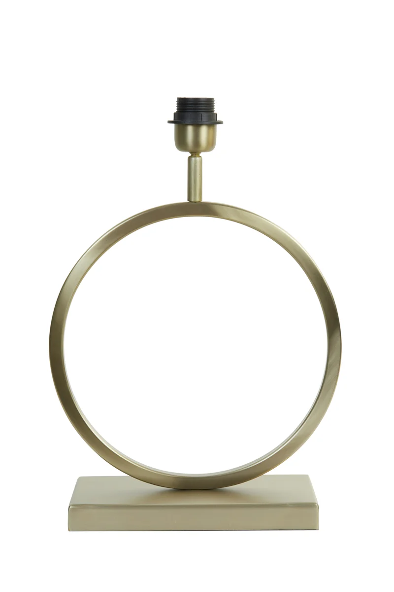 Lamp base 30x13x42 cm LIVA light gold