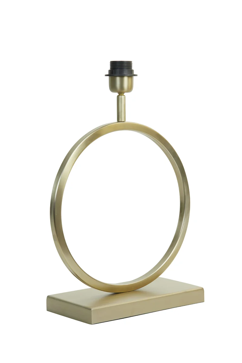 Lamp base 30x13x42 cm LIVA light gold