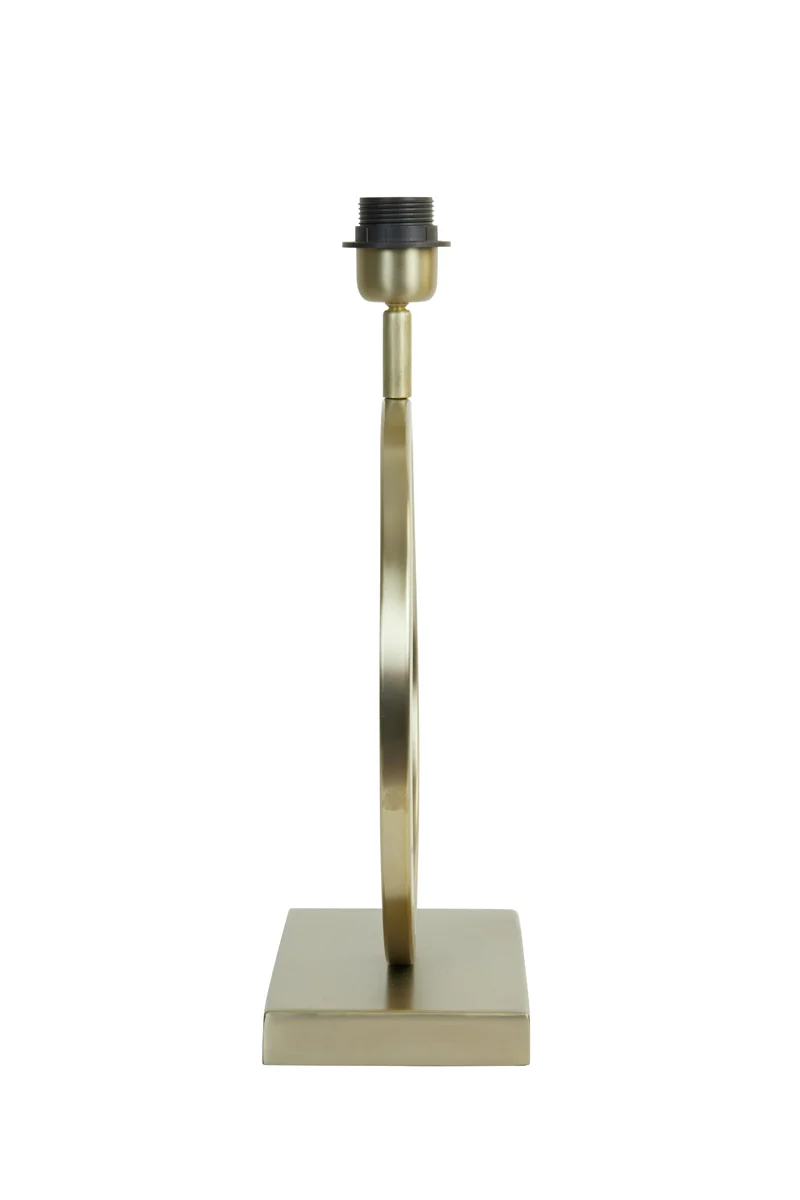 Lamp base 30x13x42 cm LIVA light gold