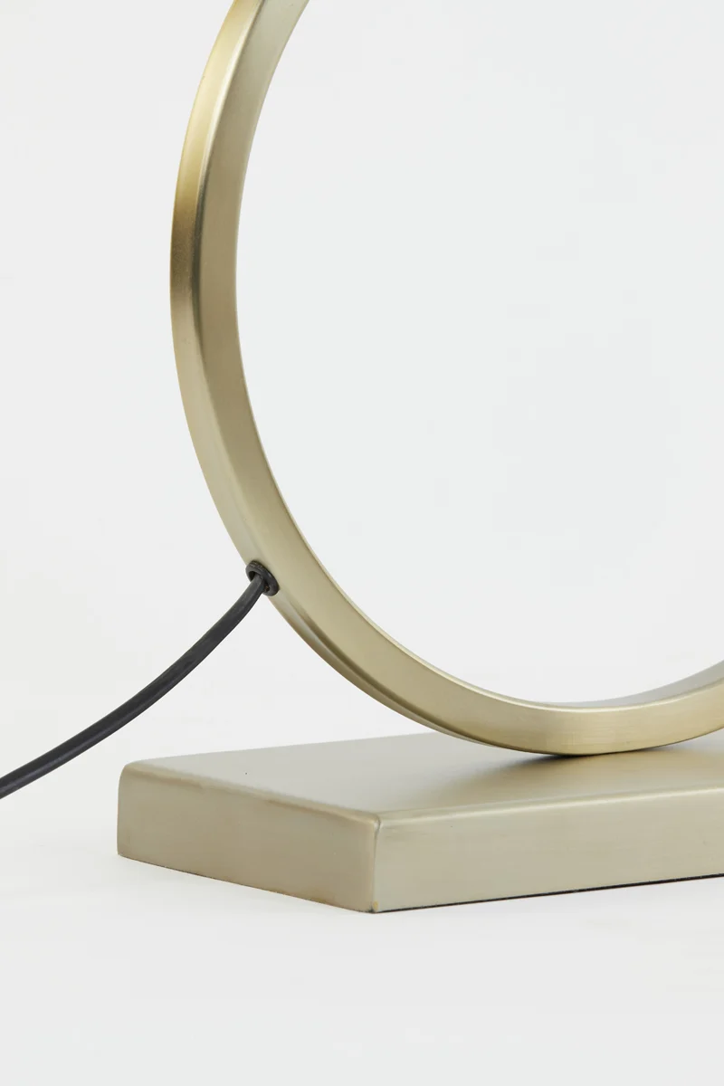 Lamp base 30x13x42 cm LIVA light gold