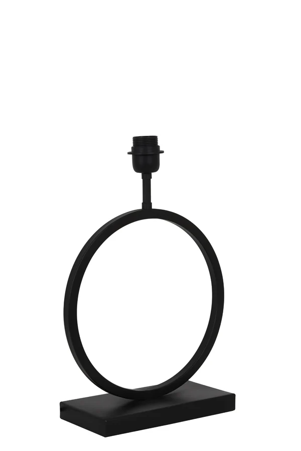 Lamp base 30x12,5x43 cm LIVA matt black