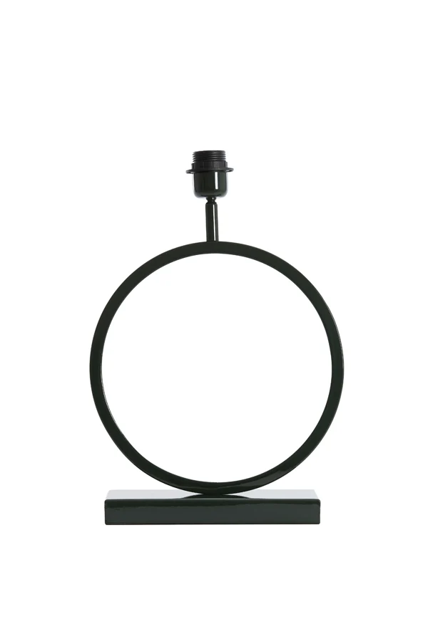 Lamp base 30x12,5x43 cm LIVA dark green