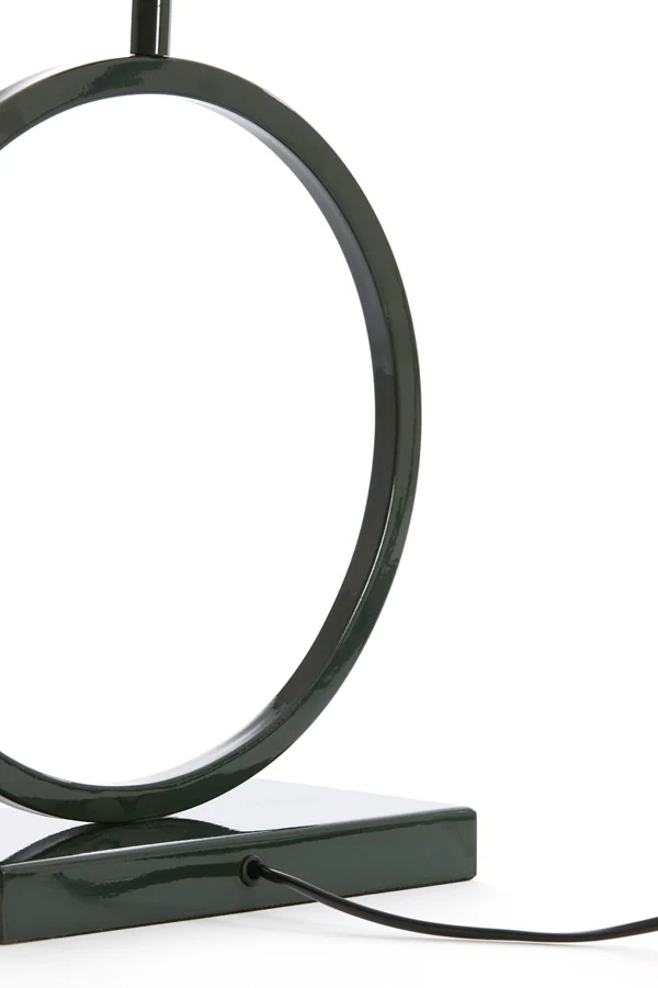 Lamp base 30x12,5x43 cm LIVA dark green