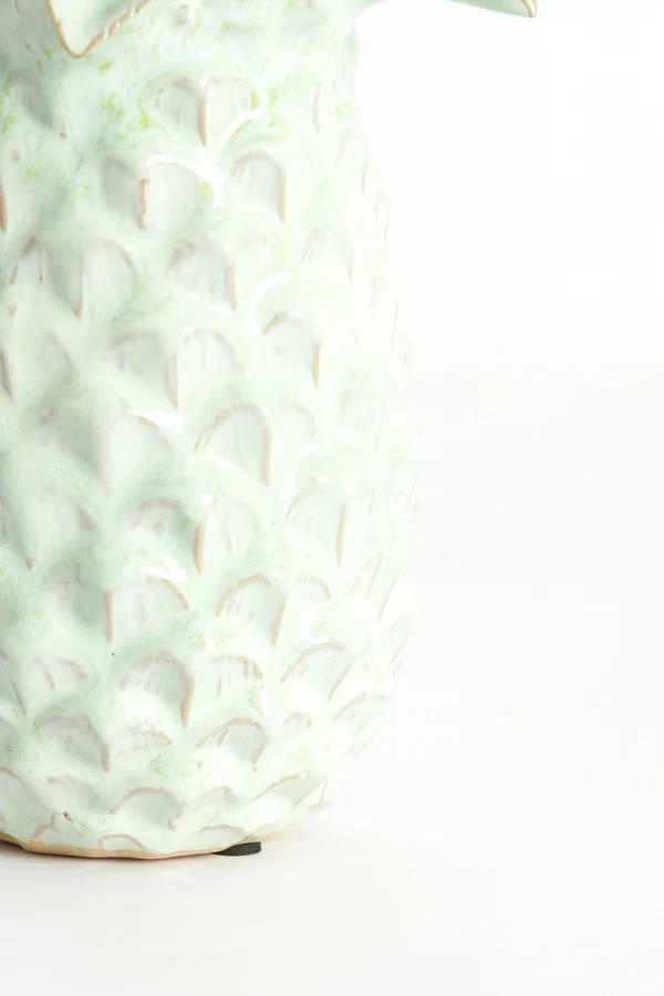 Ornament 18x30,5 cm NANASI ceramics mint green