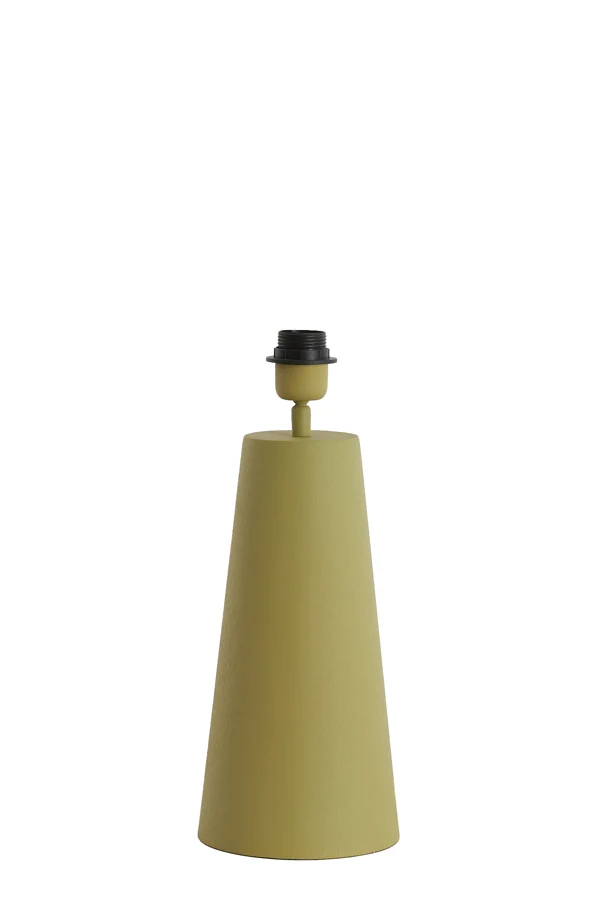 Lamp base 16,5x35 cm YELOS matt olive green