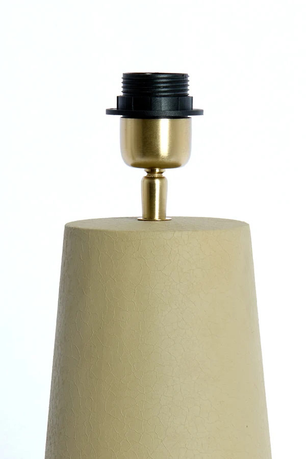 Lamp base 16,5x35 cm YELOS matt green-grey
