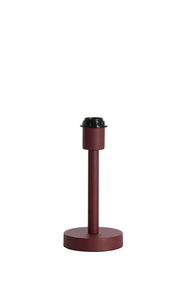 Lamp base 12x26 cm WASHINGTON matt burgundy