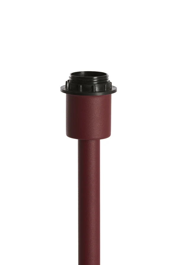 Lamp base 12x26 cm WASHINGTON matt burgundy
